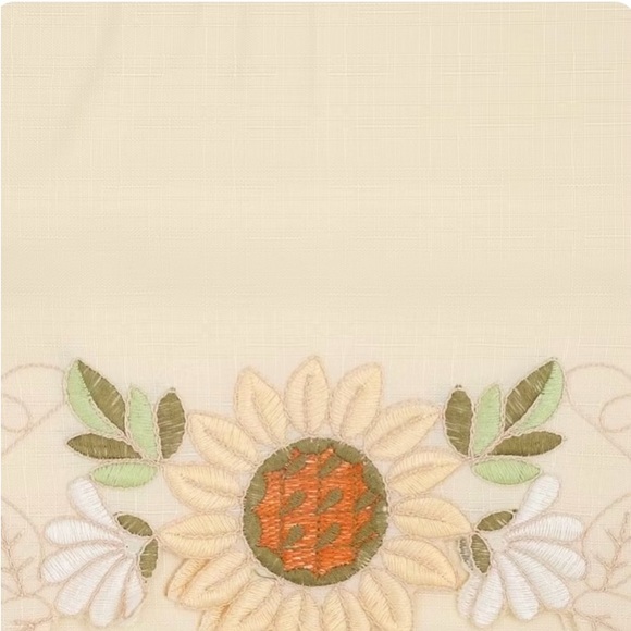 Sweet Home Collection Kitchen Window Valance Curtain. 12x60. Set of 6❗️ - Picture 2 of 5